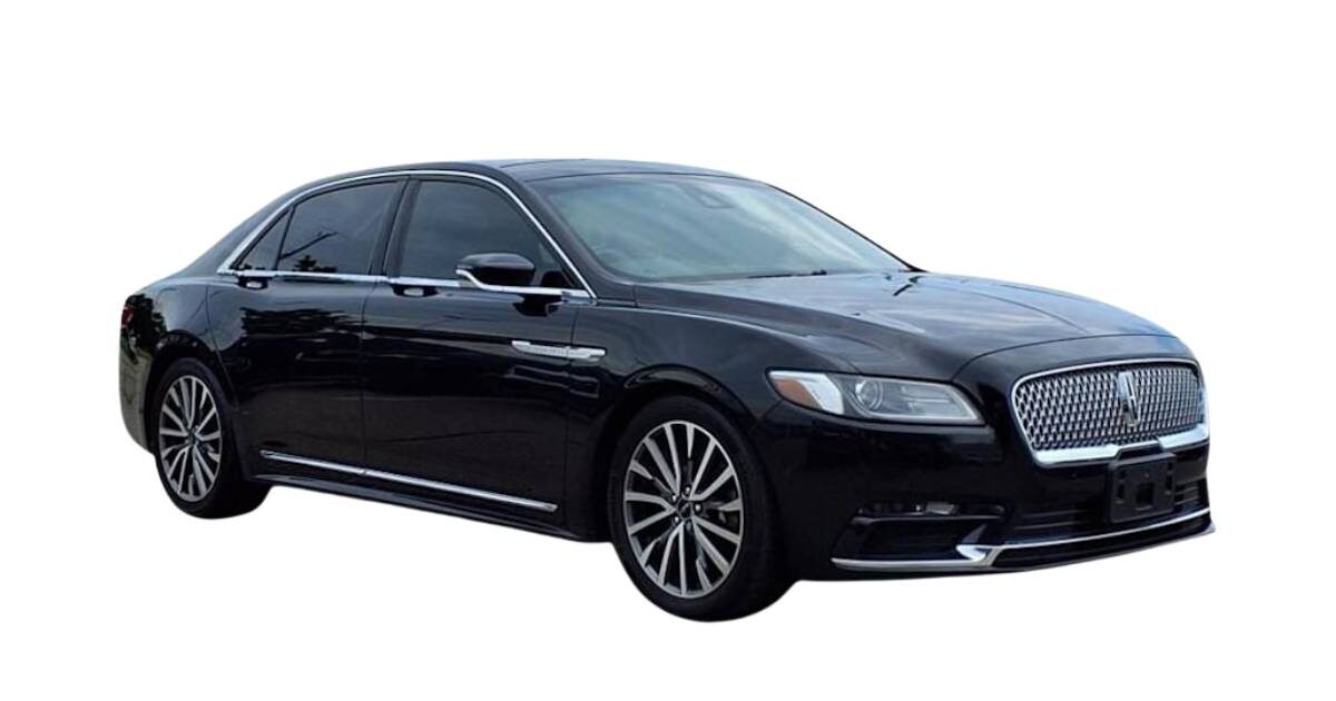 Jimmys Limo Vehicle Lincoln Continental Car Rental Transport Cincinnati Sedan Airport